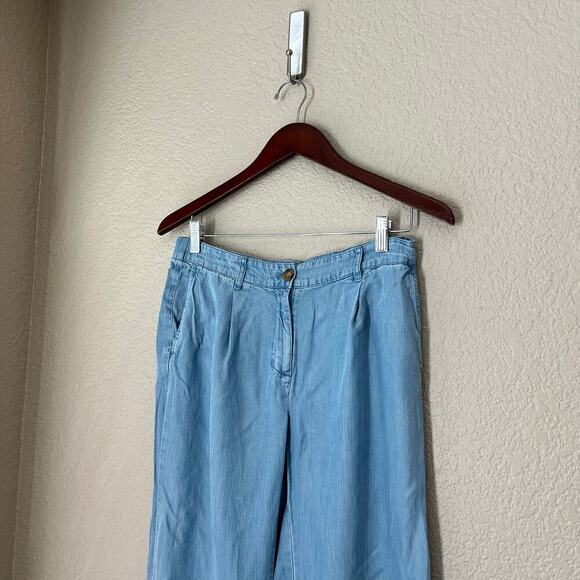 J. Jill Denim Kick Flare Ankle Women’s Black 4 Mid Rise - Picture 3 of 7